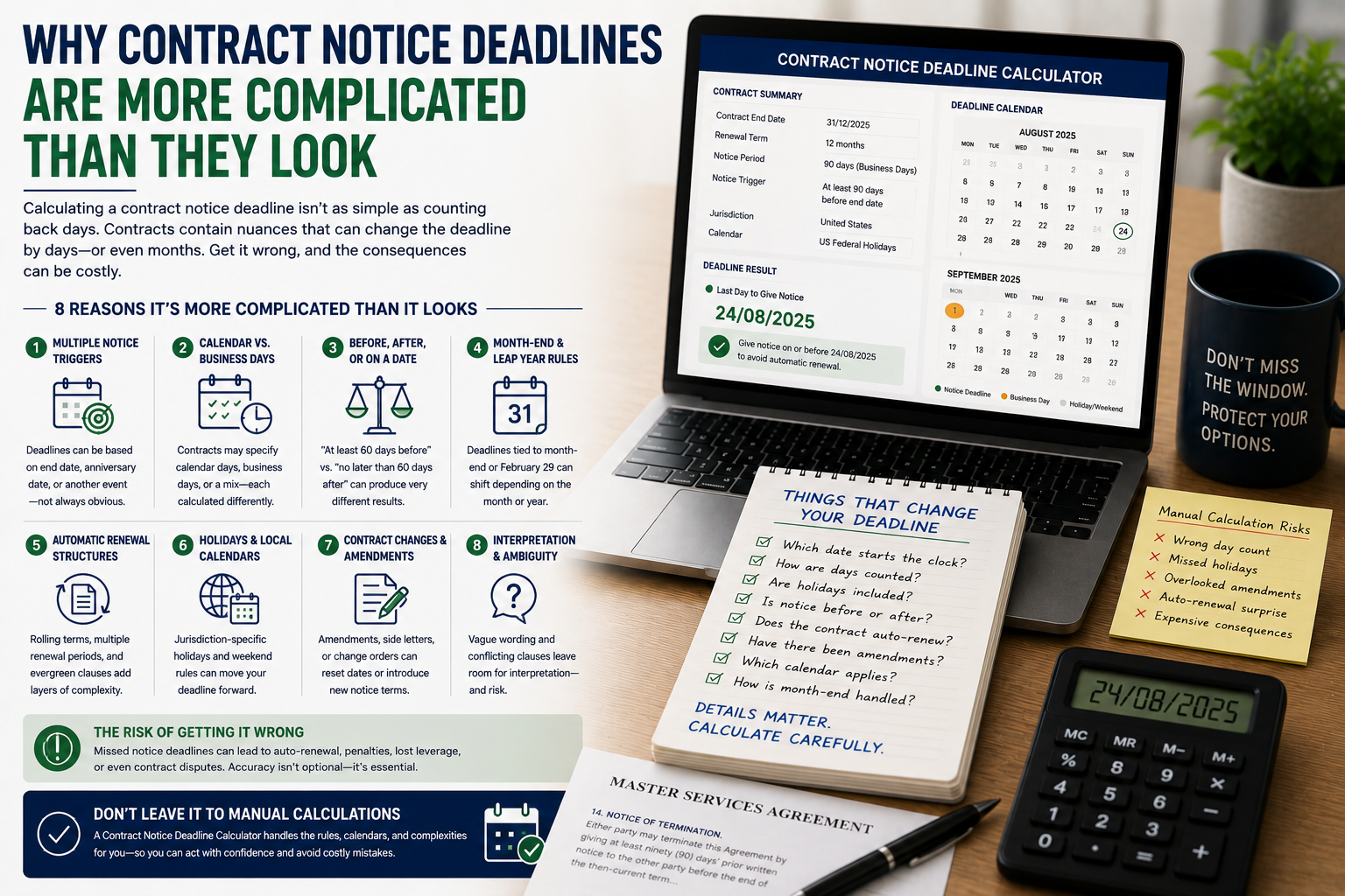 Why Contract Notice Deadlines Are More Complicated Than They Look